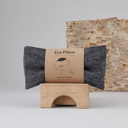 Therapeutic Linen Eye Pillow - Herringbone