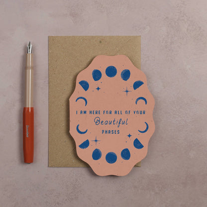 Moon Phases Love & Friendship Card