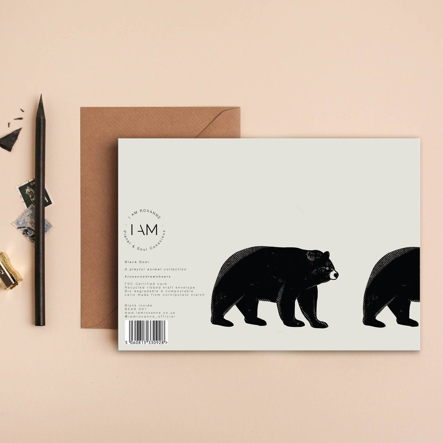 Black Bear Card