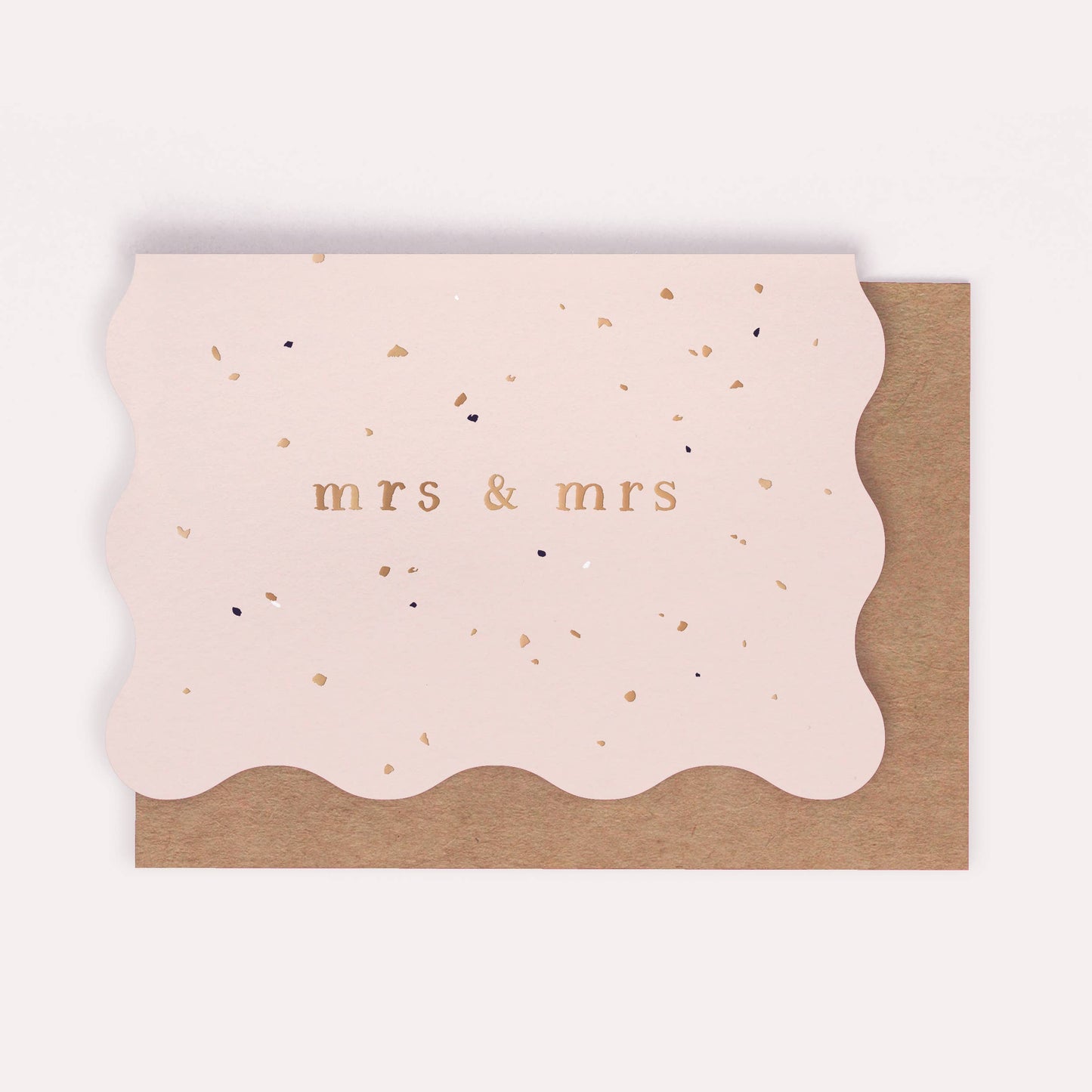 Mrs and Mrs Lesbian Wedding Card