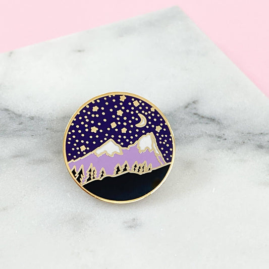 Mountain Enamel Pin