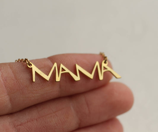 Gold Mama Necklace