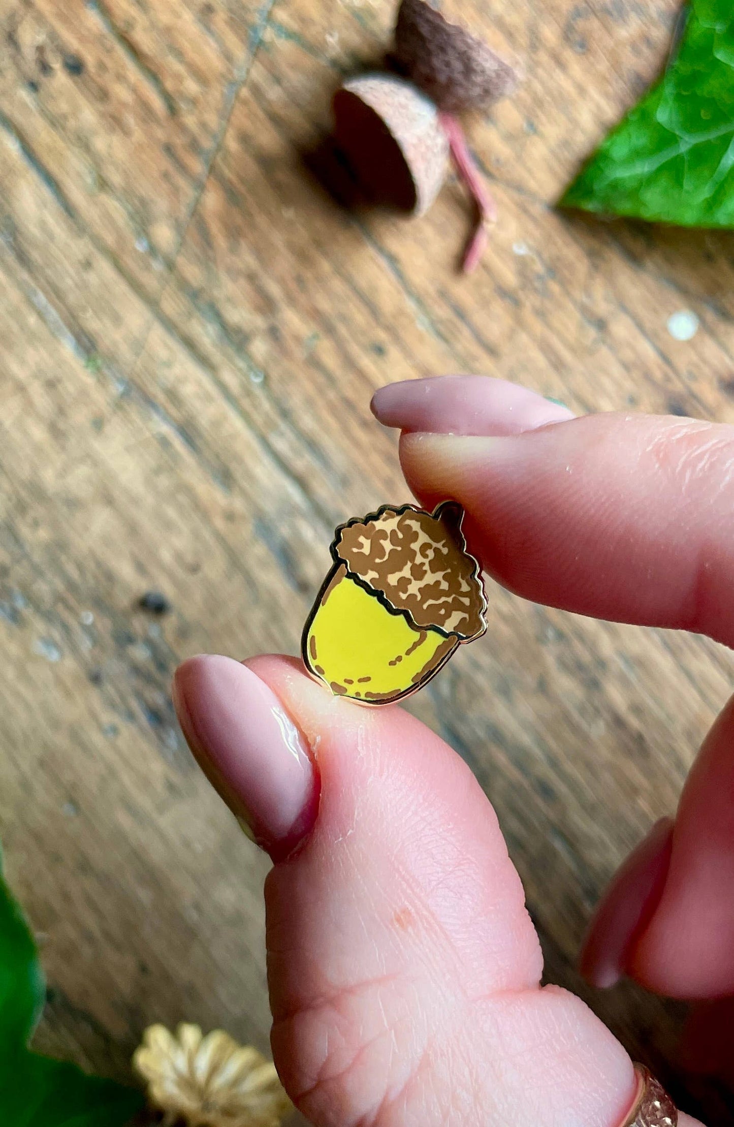 Woodland Seeds Mini Enamel Pin Badge Set