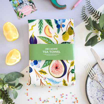 Wild Fig Tea Towel