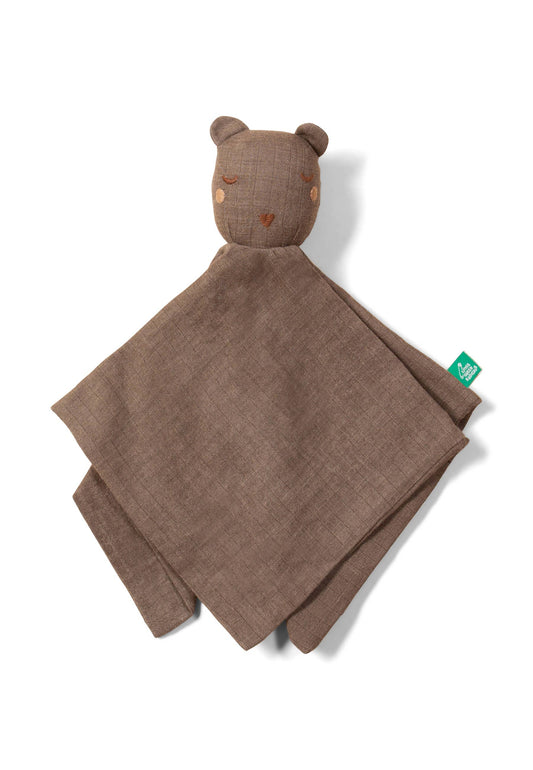 Bear Organic Baby Comforter Toy