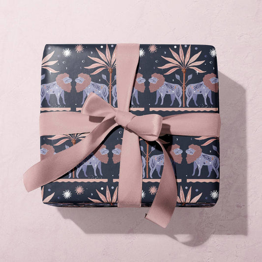 Leo Lion Zodiac Gift Wrap