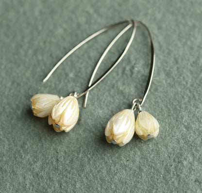 Pearl Snowdrop Earrings