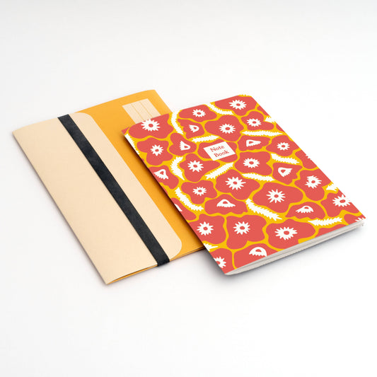 Notebook + Folder - Poppy