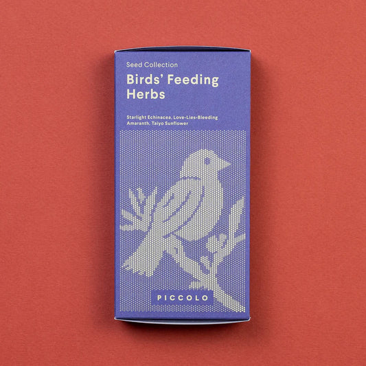 Piccolo Seeds Gift Box - Birds Feeding Herbs