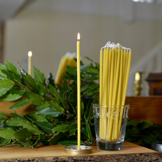 Hand Dipped Beeswax Candles