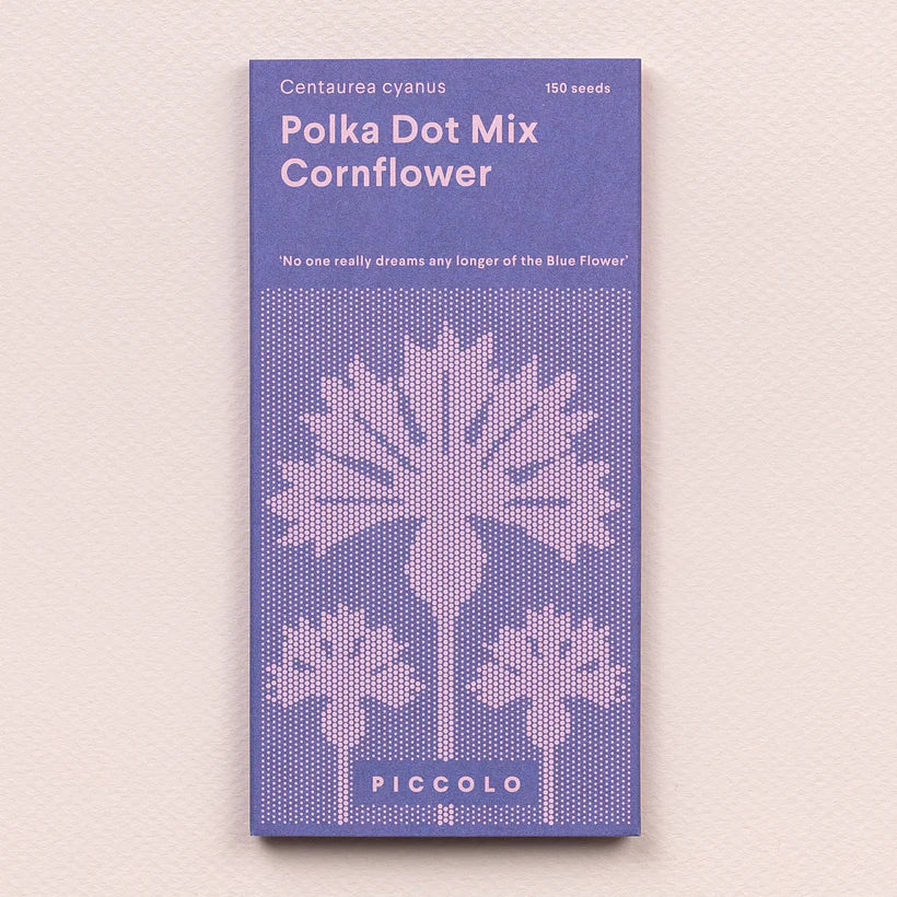 Piccolo Seeds - Cornflower Polka Dot Mix