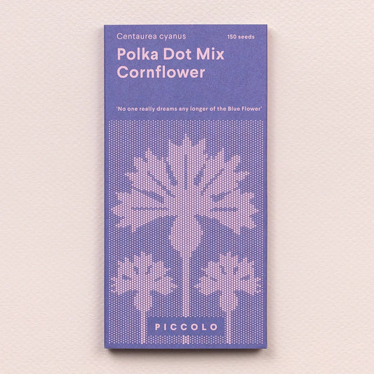 Piccolo Seeds - Cornflower Polka Dot Mix