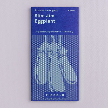 Piccolo Seeds - Slim Jim Eggplant