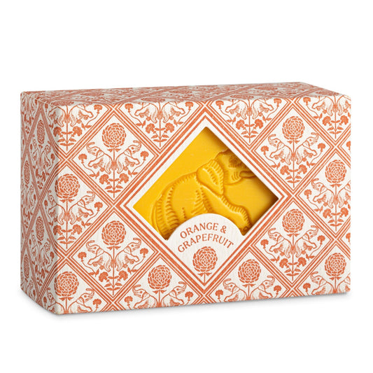 Savon d'Archivist Elephant Soap Bar - Grapefruit & Orange