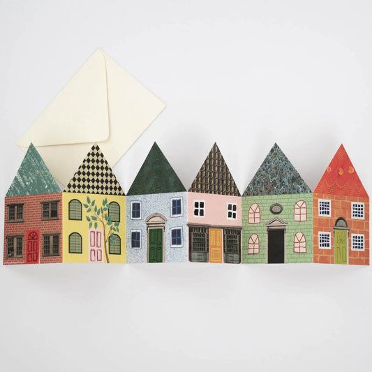 New Home Moving House Concertina Card