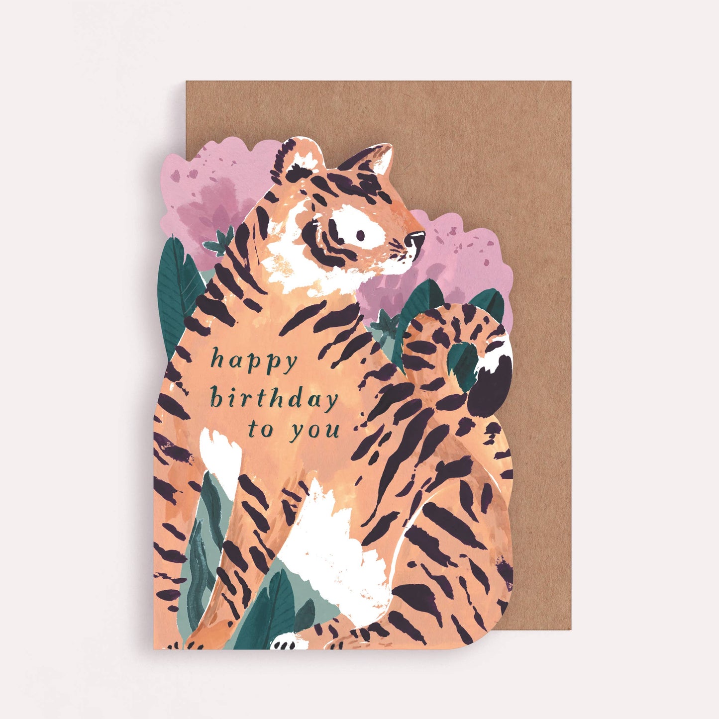 Tiger Birthday Card