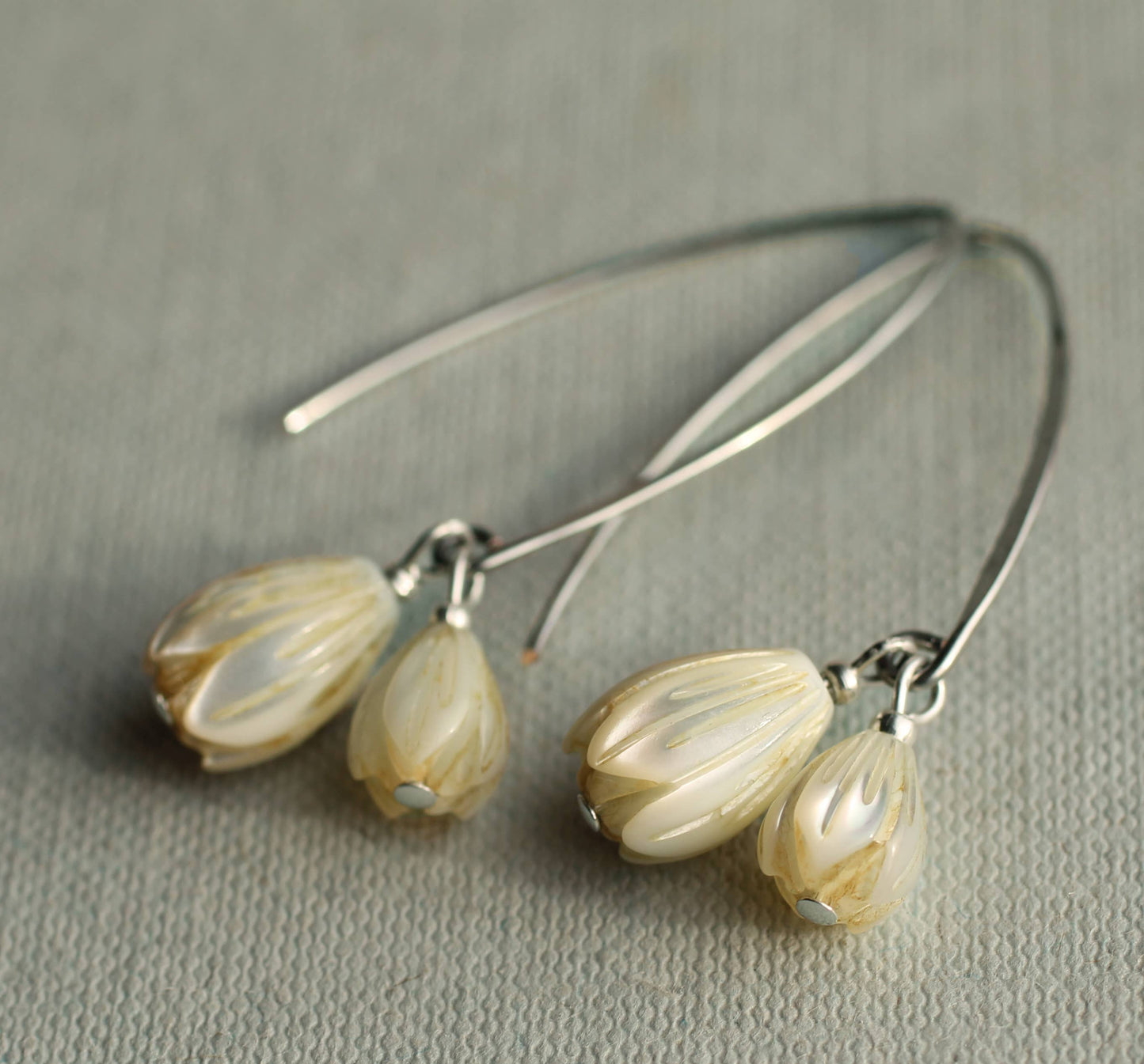 Pearl Snowdrop Earrings