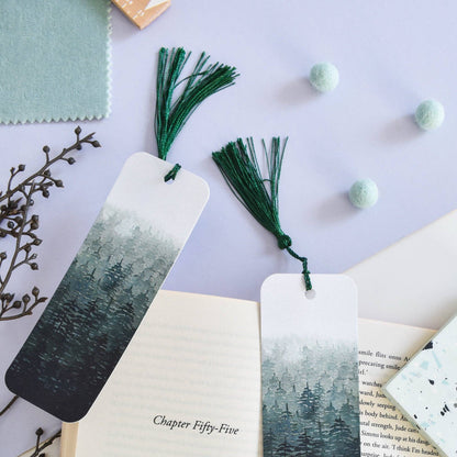 Bookmark - Misty Forest