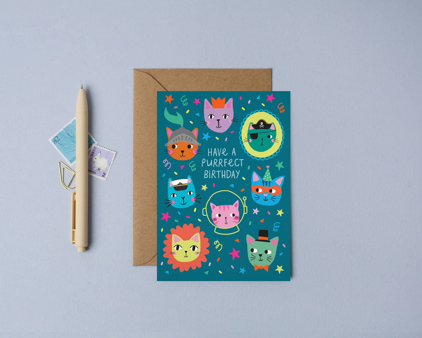 Party Cats Birthday Card