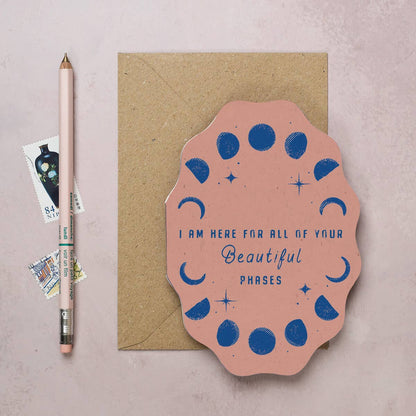 Moon Phases Love & Friendship Card