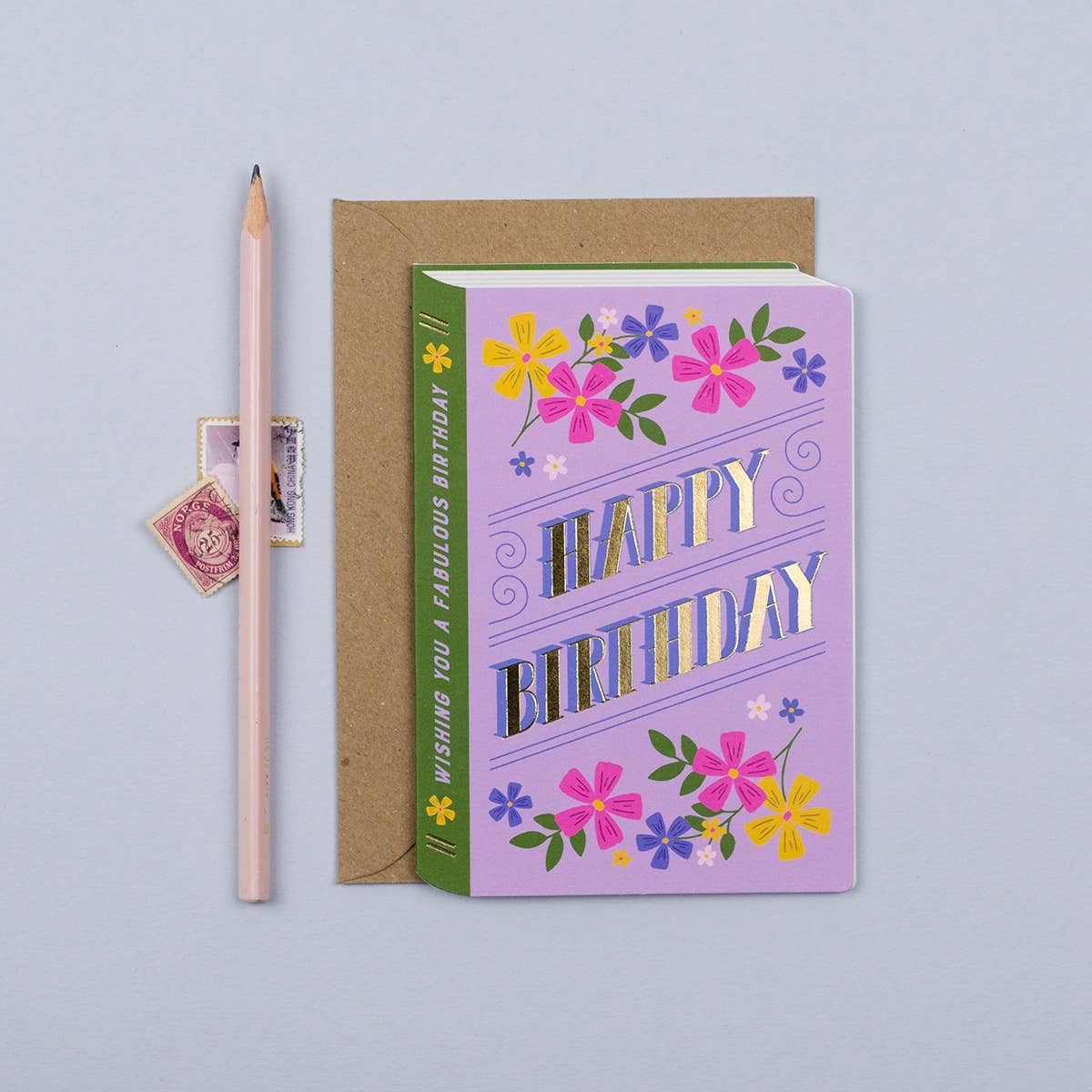 Birthday Book Card