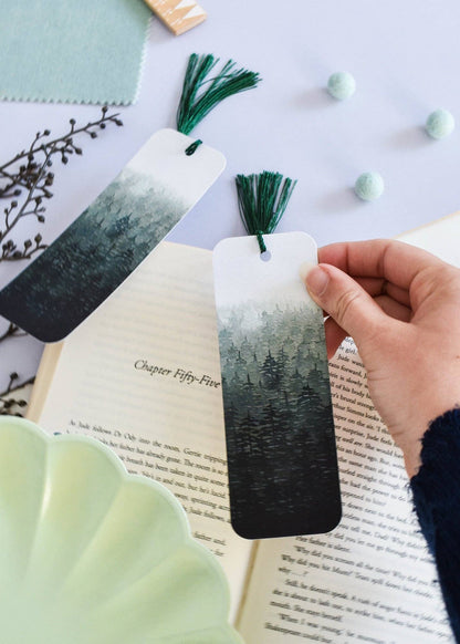 Bookmark - Misty Forest