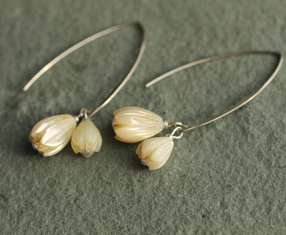 Pearl Snowdrop Earrings